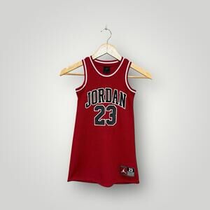 Jordan Michael Jordan 23 Chicago Bulls Youth Basketball Jersey Red S Kids